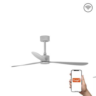 Netlighting Amelia Large 3 Blade Ceiling Fan Grey Tuya Smart System