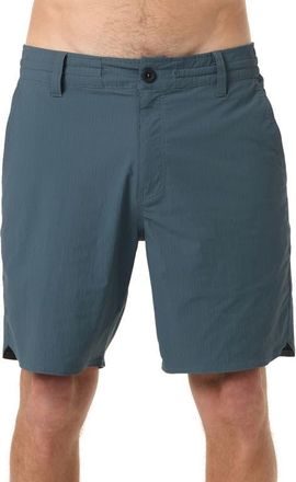 O'Neill TRVLR Halfback Performance Hybrid Shorts in Dark Slate at Nordstrom, Size Xx-Large