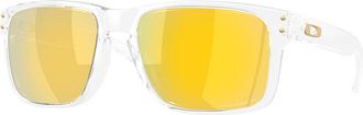 Oakley OO9102 HOLBROOK Polarized 9102AD Mens Sunglasses Clear Size 55