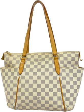 Louis Vuitton White Tote Bag (Pre-Owned)