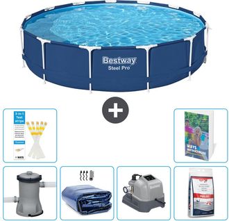 Bestway Piscina Bestway Steel Pro Redonda - 396x84 Cm - 7-piezas S329