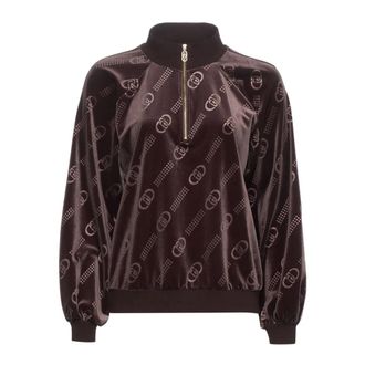 Liu Jo Dames, Sweatshirts & Hoodies, Bruin, Maat: XS