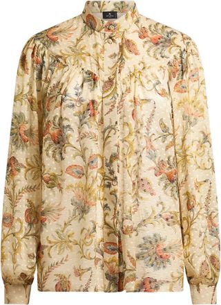 Etro Top a fiori - Toni neutri