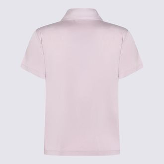 Maison Margiela Womens T-Shirts And Polos Light Mauve Cu Ea