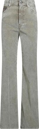 Dondup Flared Jeans - Dames - Flared Jeans - Groen - W29 - Jeans