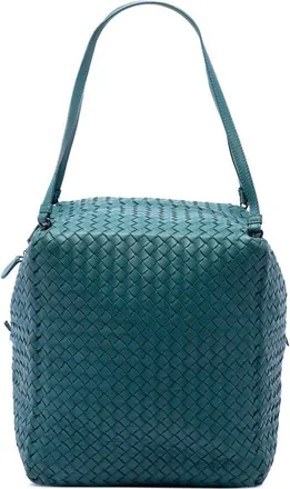Bottega Veneta Pre-owned Bottega Veneta Nappa Intrecciato Cube Shoulder Bag Ladies 3RVQGRZRCWWTZNF0