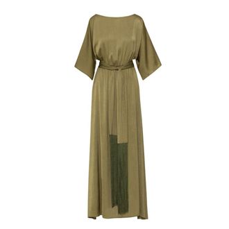 Access Fashion Access Fashion, Dames, Jurken, Groen, Maat: M/L