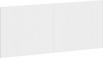 vidaXL Cabecero Montada En La Pared Arnhem Blanco Madera De Ingenier&iacute;a Vidaxl