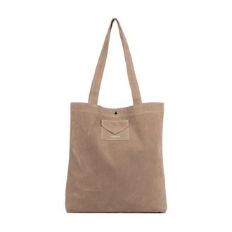 Lancaster Borsa Tote Su&eacute;dine KBA - - Bags - Donna - Beige - ONE SIZE