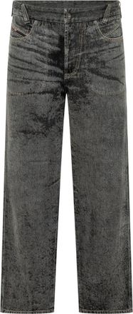 Diesel Straight Jeans - Heren - Regular Fit Jeans - Blauw - W33 - Jeans