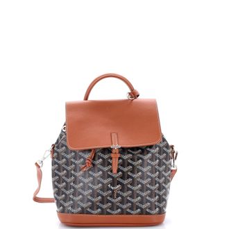 Goyard Alpin Backpack Coated Canvas Mini