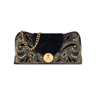 Versace Vivian Clutch - - Bags - Donna - Nero - ONE SIZE