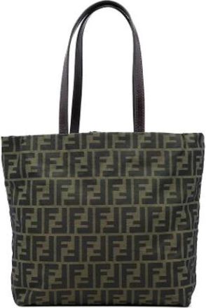 Fendi Pre-owned Tote Bag - Dames - Vintage Shopper - Bruin - ONE Size - Leer - Vintage