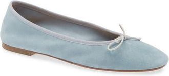Aeyde Tiby Ballet Flat in Glass at Nordstrom, Size 9.5Us