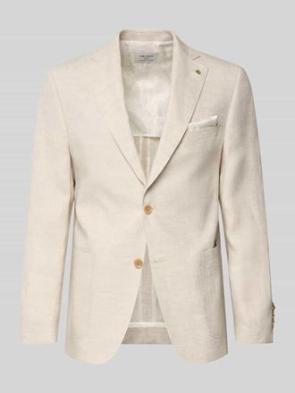 Carl Gross Carl Gross Regular Fit Sakko aus Leinen-Mix Modell Tebbo in Beige, Gr&ouml;&szlig;e 110