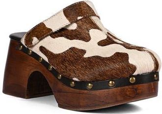 Roan Justify Clog in White Pinto at Nordstrom, Size 6.5