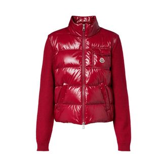Moncler Dames, Jassen, Rood, Maat: L Wol