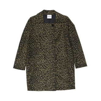 Aspesi Single-Breasted Coats, female, Brown, Size: S Single-breasted Coat