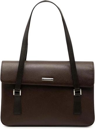 Burberry Pre-owned Shoulder Bags, female, Brown, Size: ONE SIZE Pre-owned Tote Bag