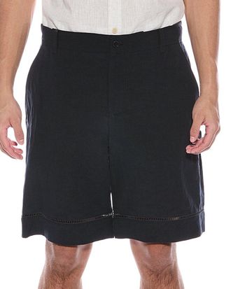 SIMKHAI Dean Linen-Blend Short