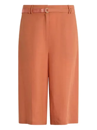 Liu Jo linen bermuda shorts - Orange