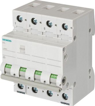 SIEMENS Interruttore sezionatore off Siemens 100A 4 poli 440VCA 4M 5TL14910
