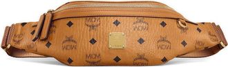 MCM Fursten Belt Bag in Visetos in Cognac at Nordstrom