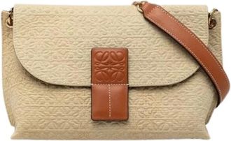 Loewe Pre-owned Cross Body Bags, female, Beige, Size: ONE SIZE Pre-owned The Avenue Cross Body Bag