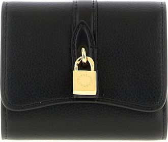 Stella McCartney Stella Rider Trifold Portafogli Nero-Donna