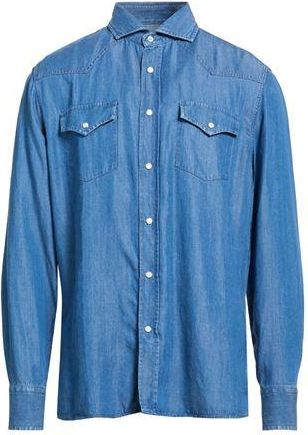 Brunello Cucinelli TOPWEAR - Denim shirts on YOOX.COM
