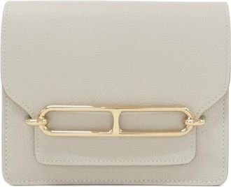 Herm&egrave;s Beige Long Wallet (Bi-Fold) (Pre-Owned)