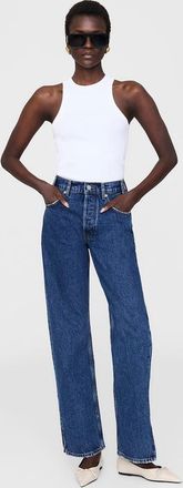 Anine Bing Roy Jean in Clean Indigo at Nordstrom, Size 30