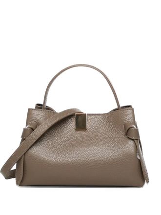 Yuzefi mini Gyoza leather tote bag - Neutrals