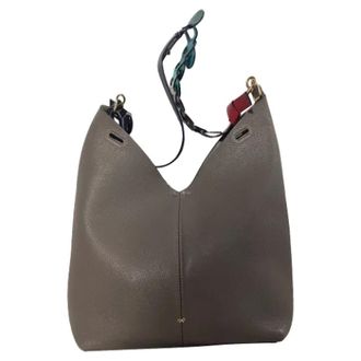 Anya Hindmarch Pre-owned borse di pelle - - Pre-owned - Donna - Grigio - ONE SIZE