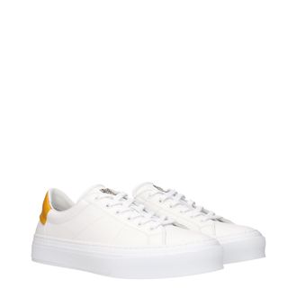 Givenchy Leather Low Top Sneakers - White