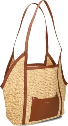 Suncoo Tassen, Dames, Bruin, ONE Size, Chique Amesi Handtas in Cognac