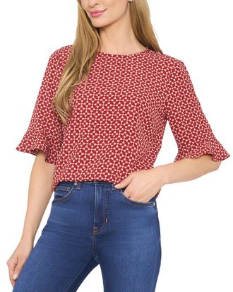 CeCe by Cynthia Steffe Cece Ruff Cuff Blouse