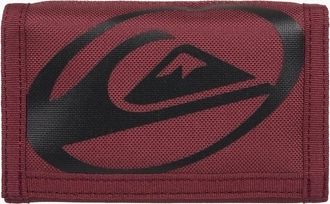 Quiksilver Mens Quiksilver Mens The Everydaily Tri-Fold Wallet - Red - Size: M