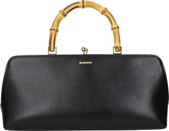Jil Sander Black Leather Womens Handbag