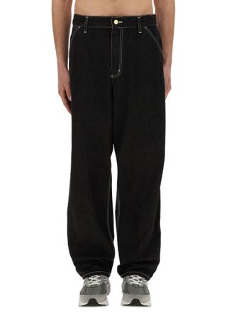 Carhartt Work in Progress Black Mid Rise Jeans