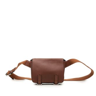 Loewe Brown Leather Sling Bag (Pre-Owned)