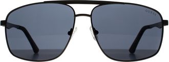 Guess Aviator Heren Mat Brons Rook Grijs GO00063