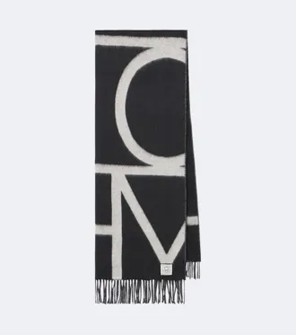 Toteme Sciarpa in lana vergine con frange
