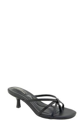 BCBGeneration Atlase Kitten Heel Flip Flop in Black at Nordstrom, Size 9.5