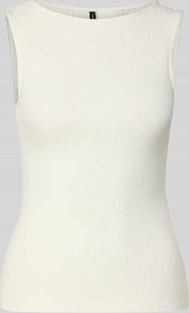 Vero Moda Slim Fit Tank Top aus Baumwoll-Mix Model RUBY in Weiss, Gr&ouml;&szlig;e XL