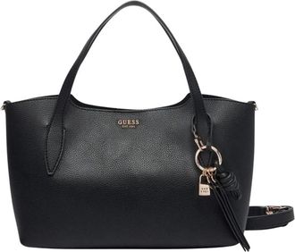 Guess Melody 2 in 1 Satchel - Dames - Handtassen - Zwart - ONE Size - Tassen