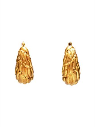 Cult Gaia Sculptural Gold-Plated Earrings