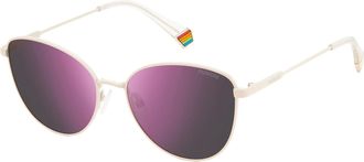 Polaroid Vrouwen Zonnebril 55/16/145 mm Roestvrij Staal