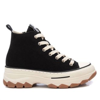 Xti Womens Sneaker Booties In Black
