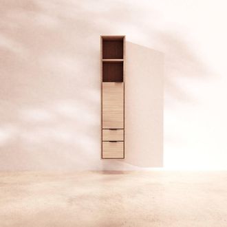 Tikamoon Columna de roble macizo